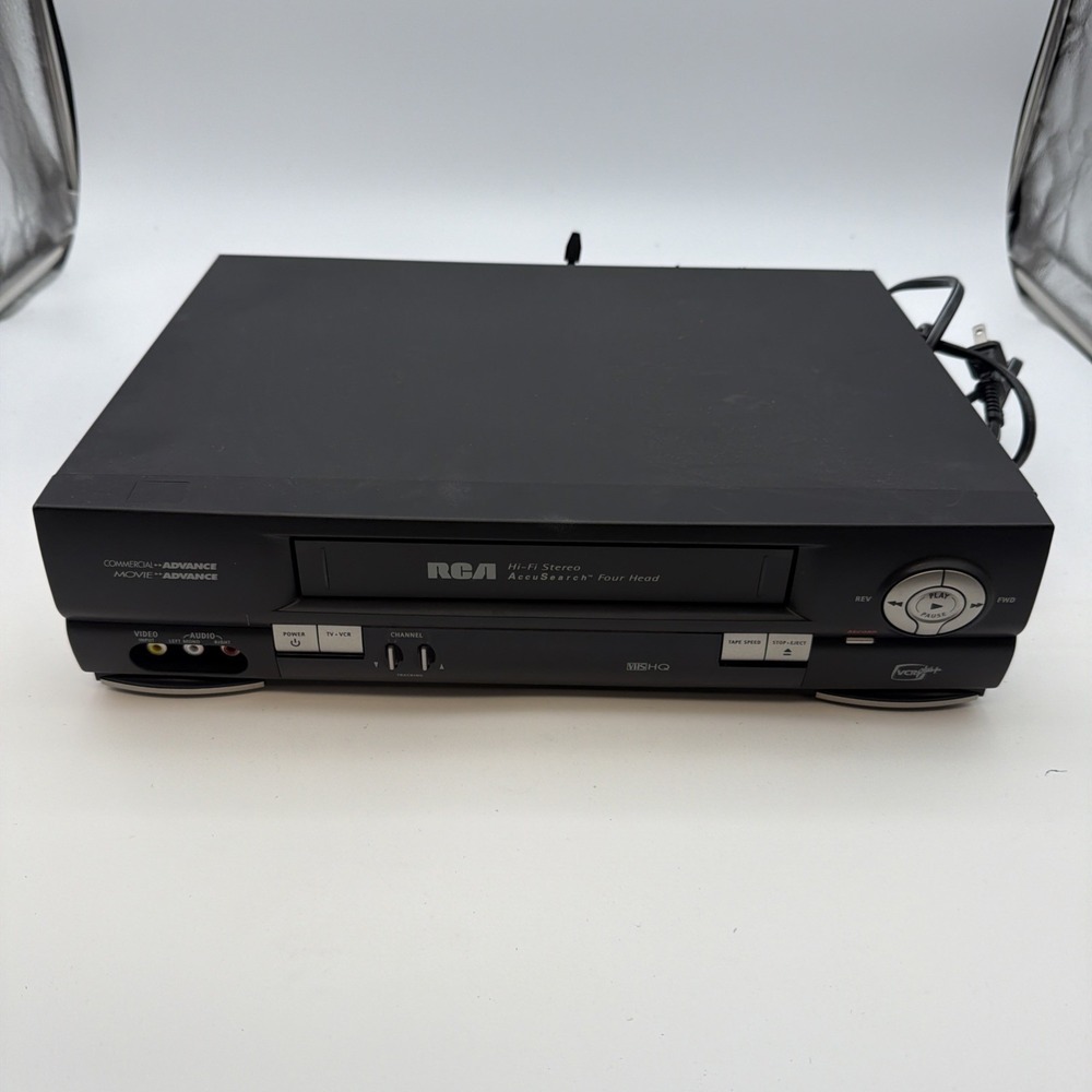 RCA VCR VHS Tape Player No Remote